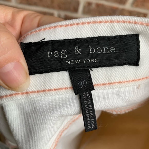 Rag & Bone Ellie Floral Denim Shorts - Picture 6 of 8